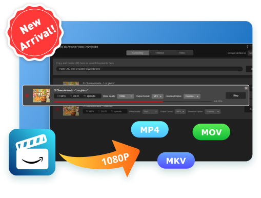 Downloader de vídeo TuneFab Amazon