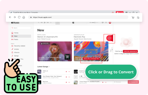 Converta o Apple Music para formatos de áudio compatíveis