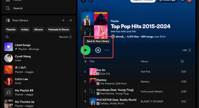 Adicionar Playlist de Outros Usuários no Spotify