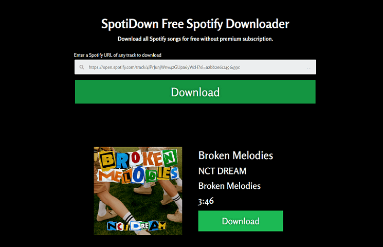 Baixar Músicas do Spotify via SpotiDown