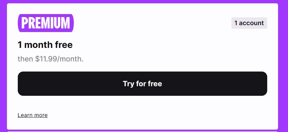 Teste gratuito do Deezer