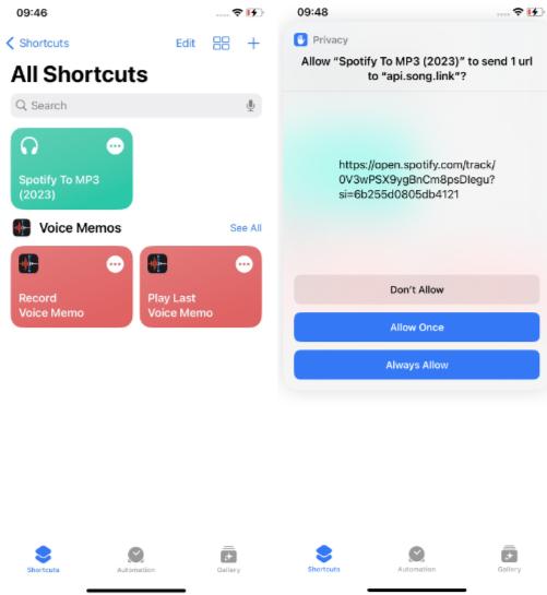 RoutineHub Spotify Playlist Downloader